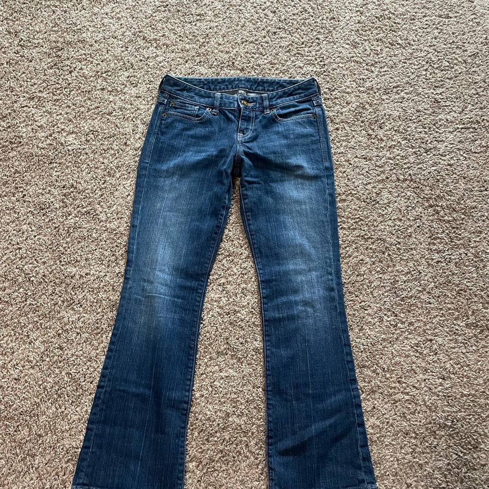 Boot cut faded express jeans